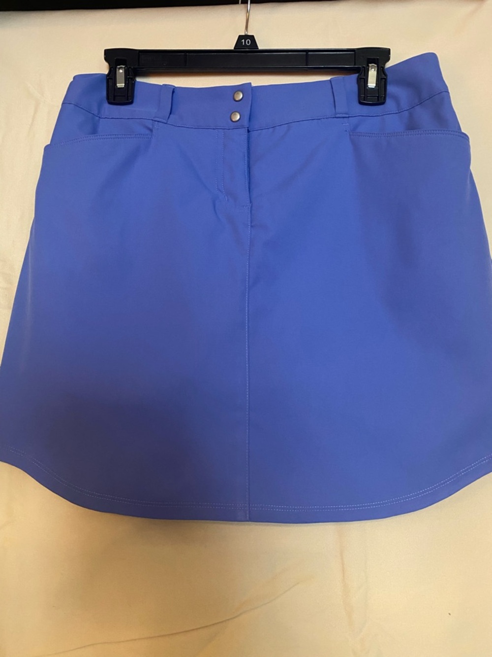 Adidas Periwinkle Blue Skort with Snap Front